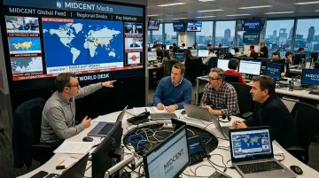 Journalister tar emot nyheter
